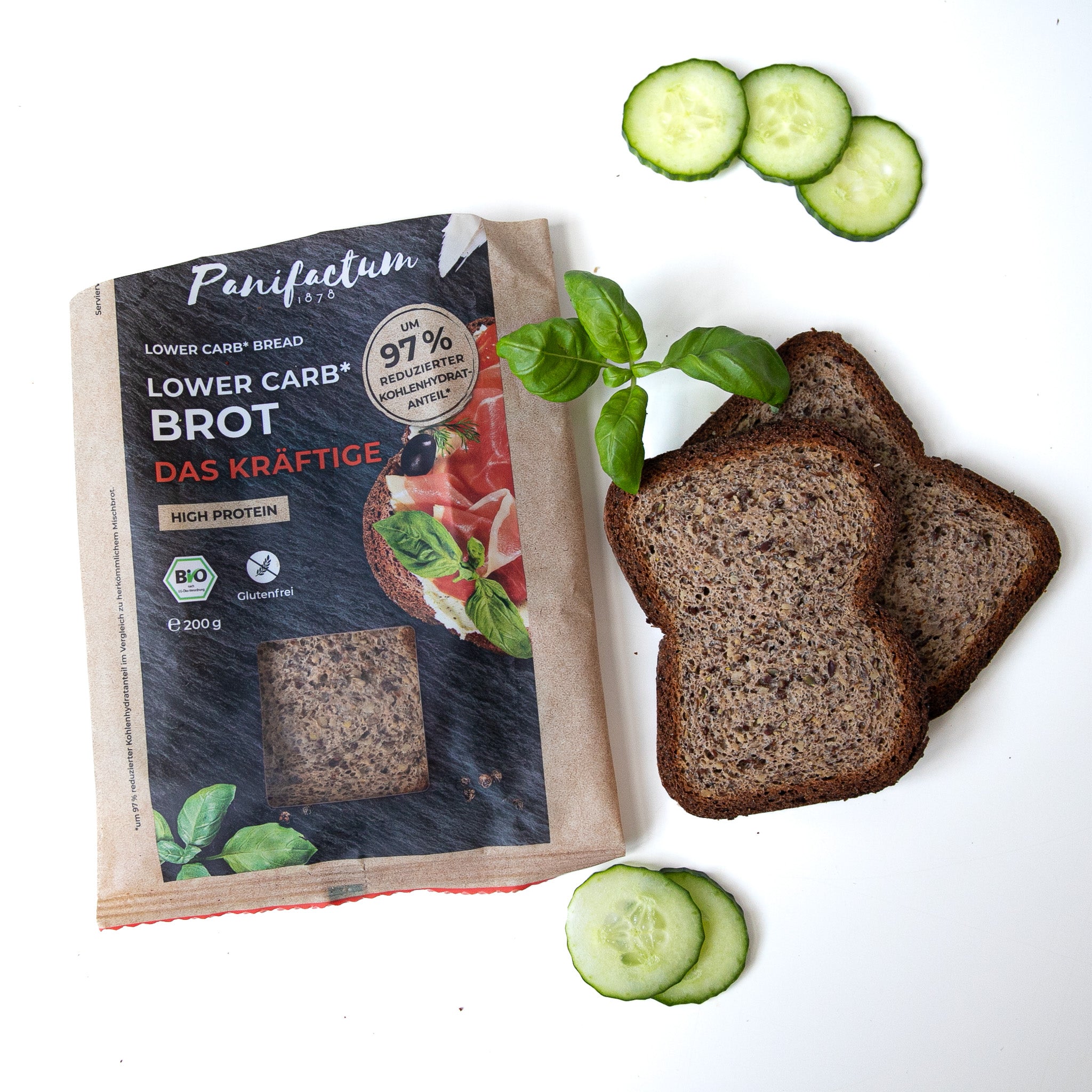 low carb brot aufbewahren Low-Carb Brot Das KRÄFTIGE | Panifactum
