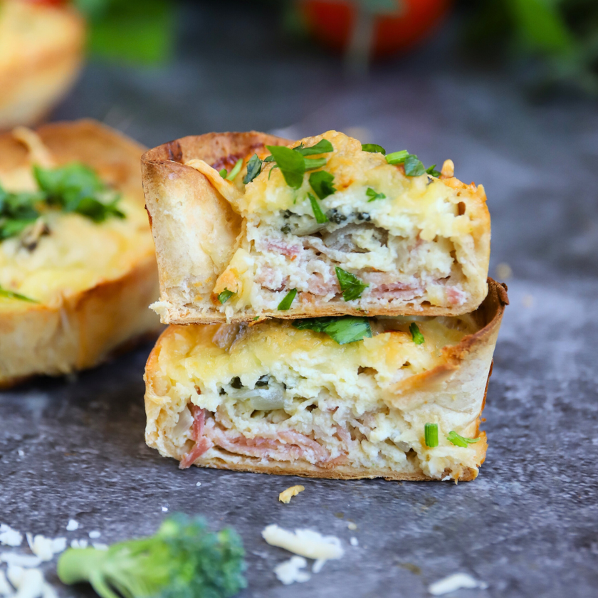 Low-Carb Quiche Muffins