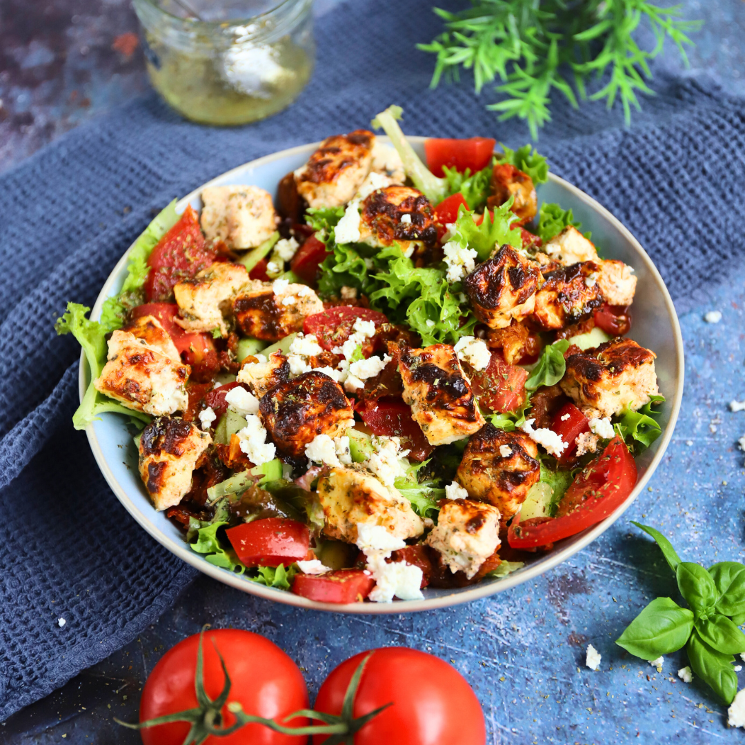 Low-Carb & Keto knusprig panierter Feta