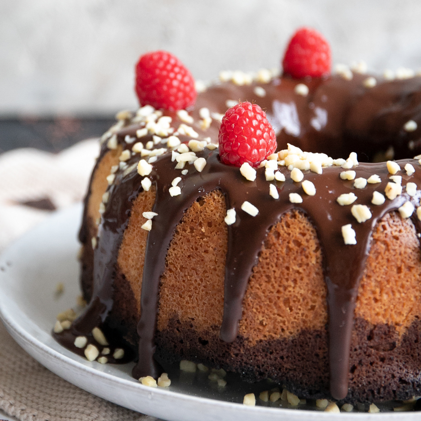 Low-Carb & Keto Marmorkuchen