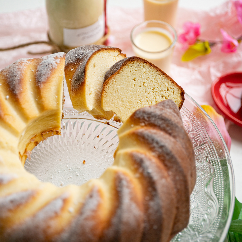Low-Carb Eierlikör-Kuchen