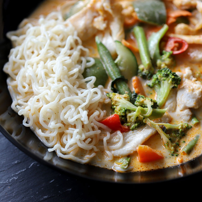 Schnelles Low-Carb und Keto Thai Curry