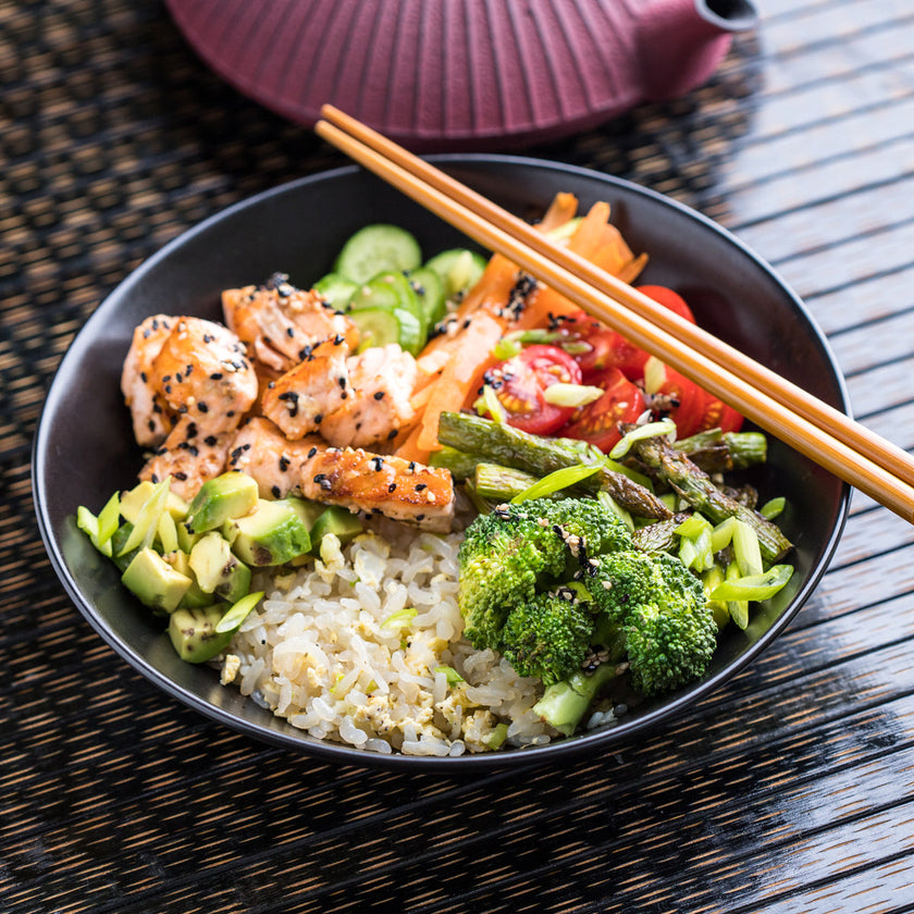 Alex's Keto Poke Bowl