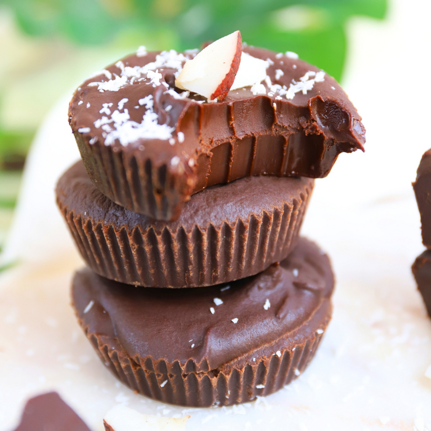 Low-Carb & Keto 2-Zutaten Chocolate Fudge