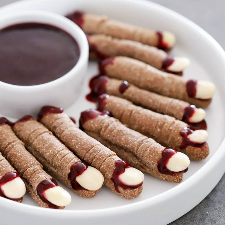 Low-Carb und Keto Halloween-Finger