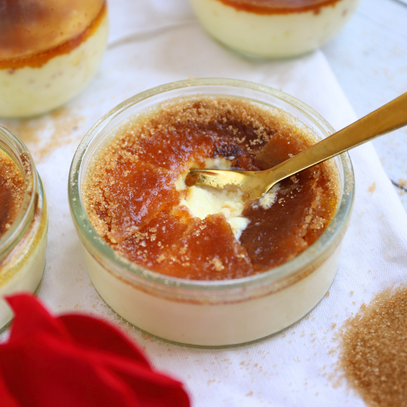 Keto Crème Brûlée ohne Zucker