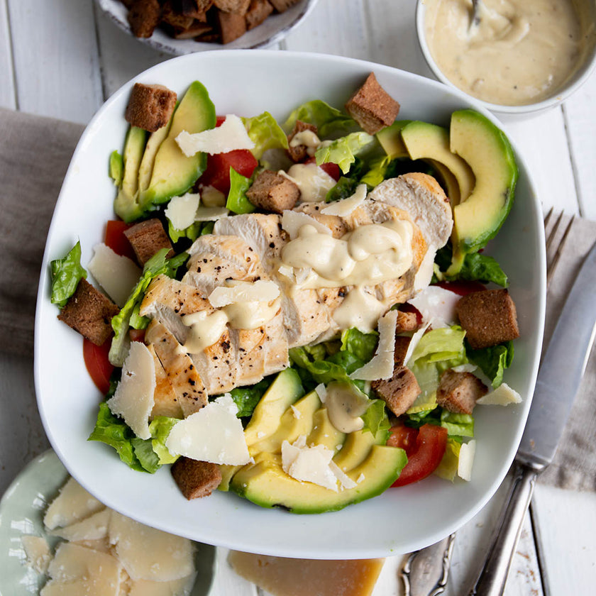 Low-Carb & Keto Caesar Salad