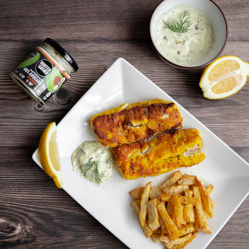 Low-Carb Fish & Chips