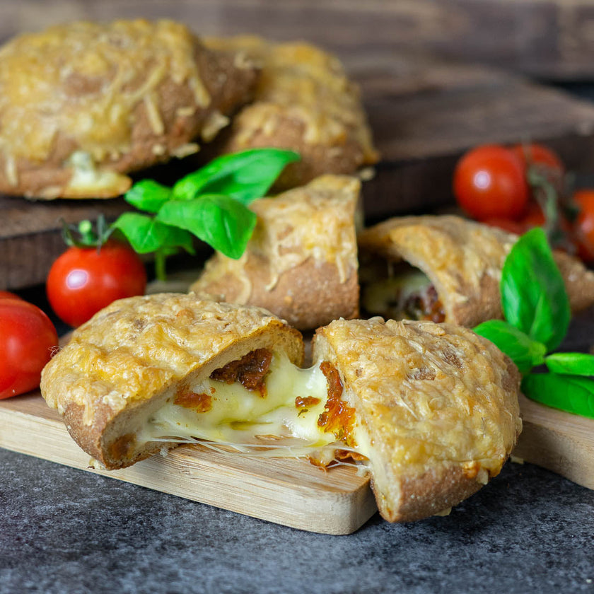 Gefüllte Keto-Brottasche