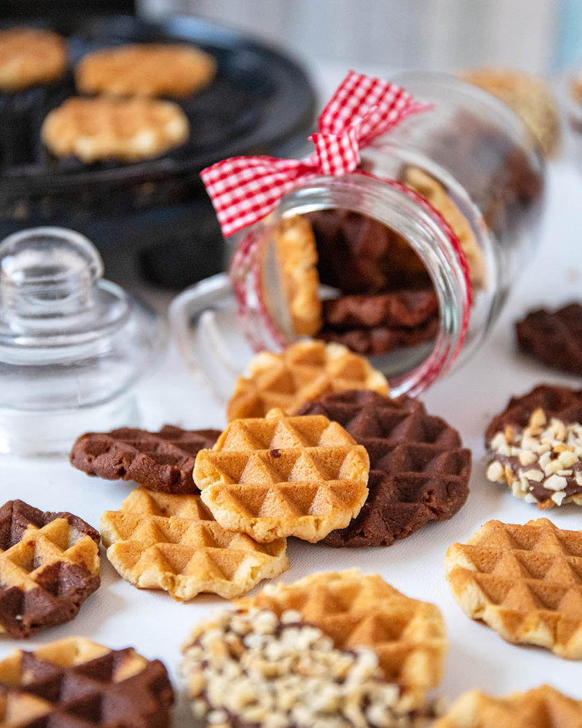 Low-Carb & Keto Waffel-Kekse