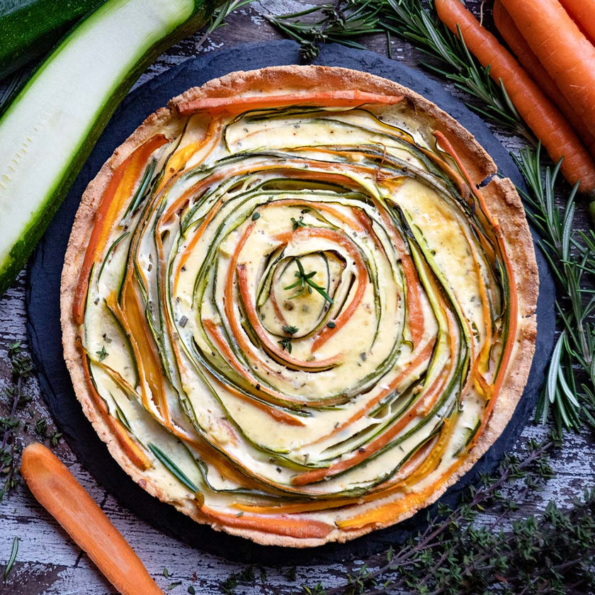 Low-Carb & Keto Gemüse-Quiche