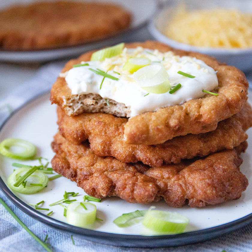 Low-Carb & Keto Lángos