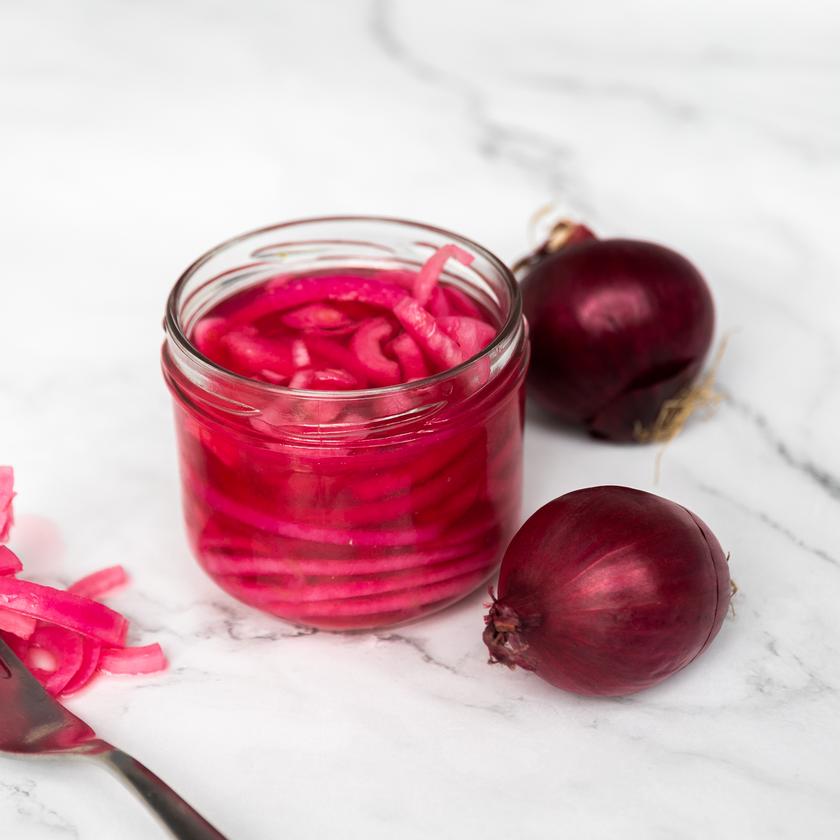 Gepickelte Low-Carb Zwiebeln ohne Zucker