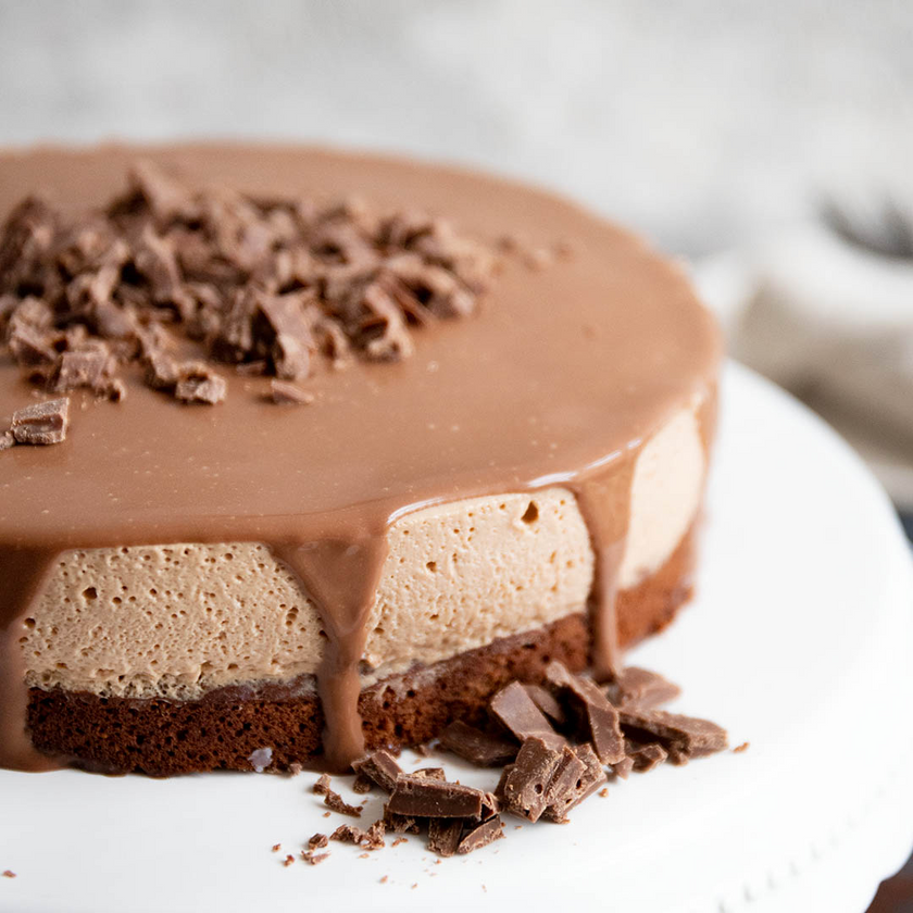 Low-Carb & Keto Schoko-Mousse Torte