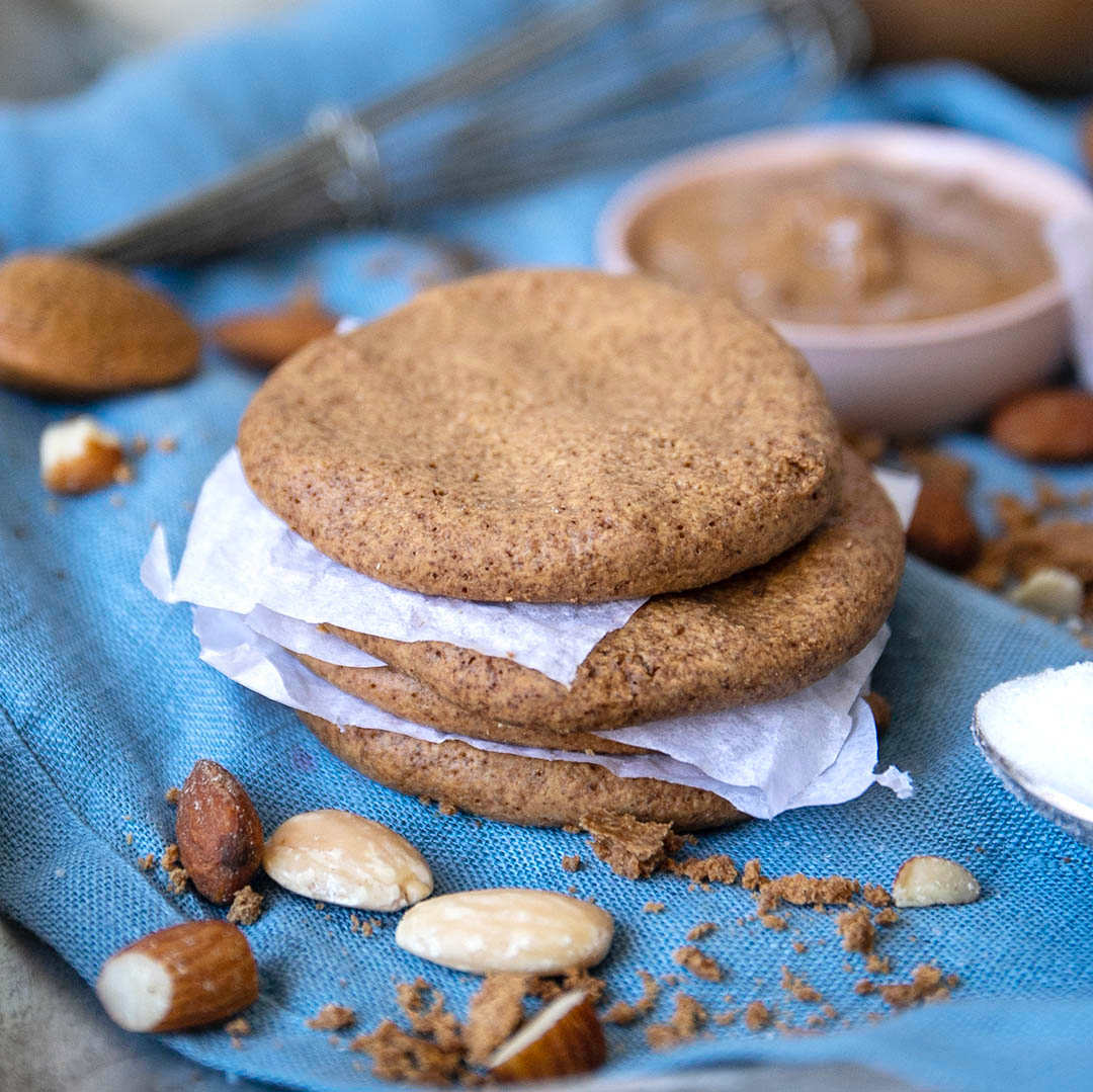 3 Zutaten Low-Carb Mandel-Cookies