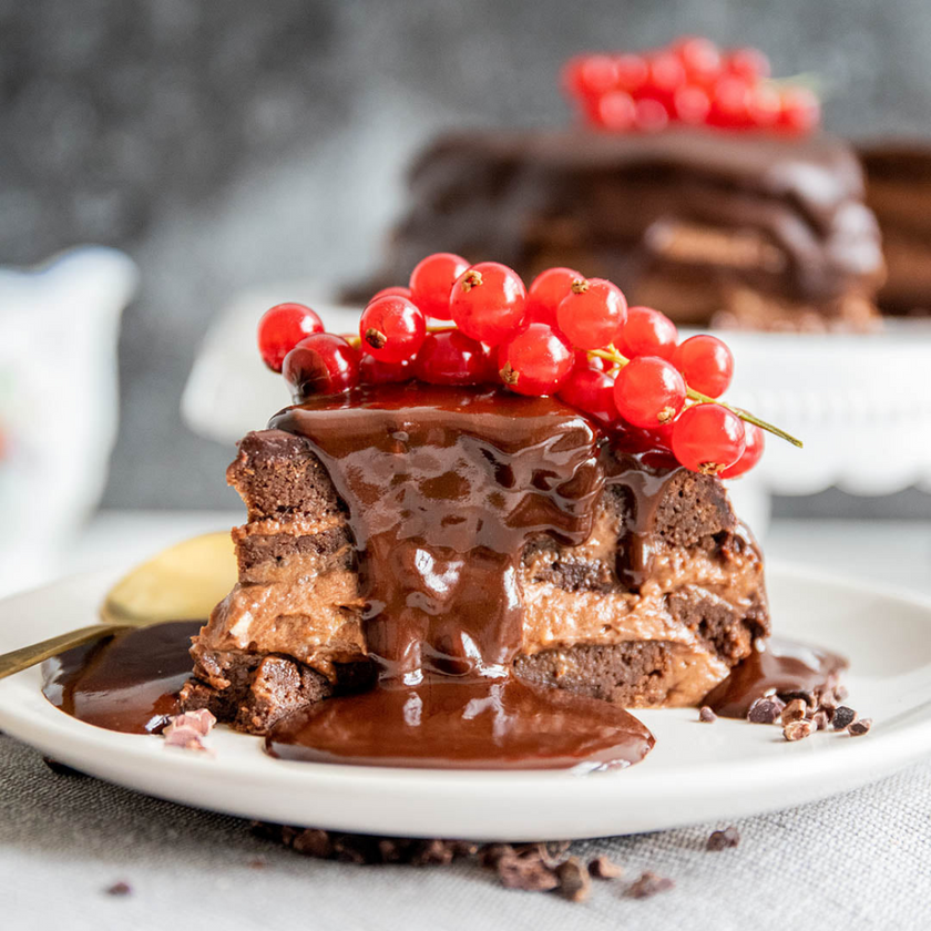 Low-Carb & Keto Death by Chocolate Cake