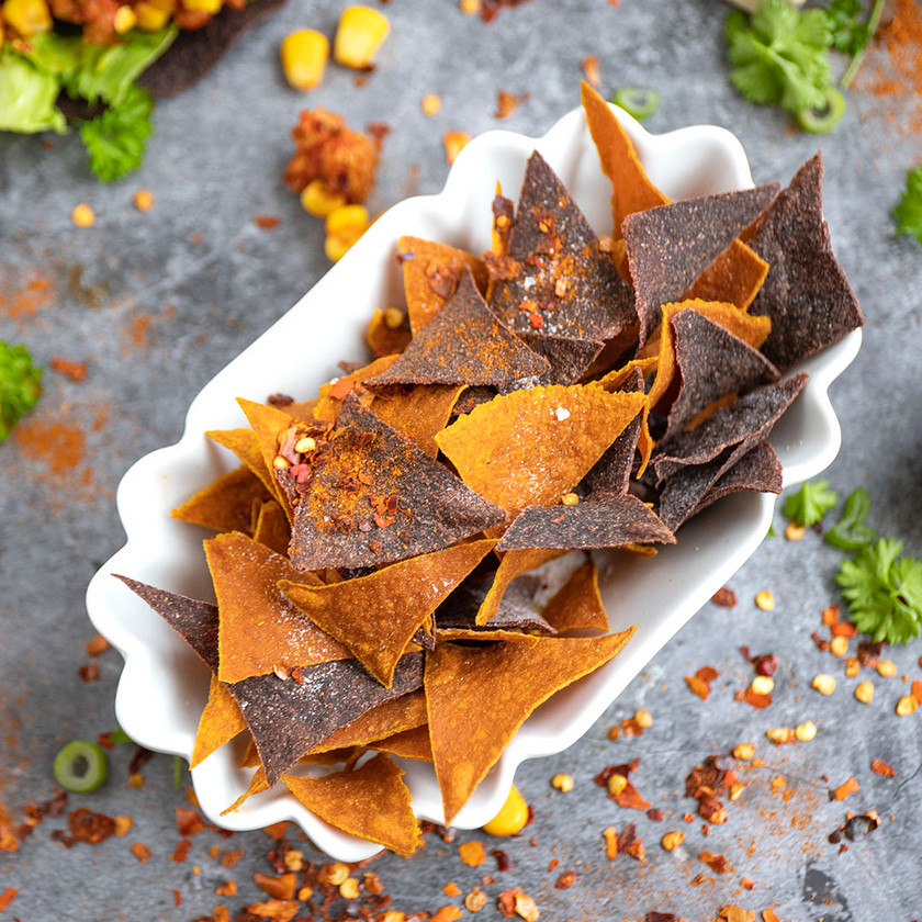 Knusprige Low-Carb Tortilla-Chips