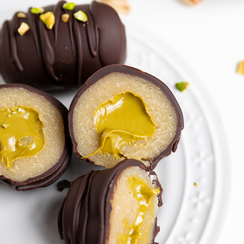 Schnelle Mozart-Schoko-Bällchen