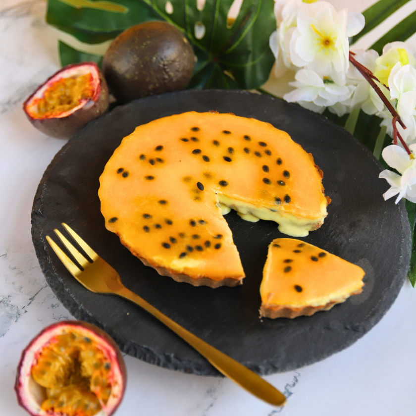 Low-Carb Maracuja-Eis-Tartes