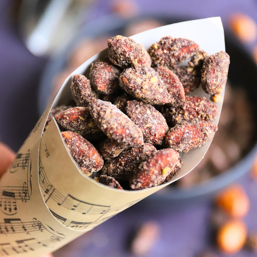 Geröstete Low-Carb & Keto Dubai-Schoko Mandeln