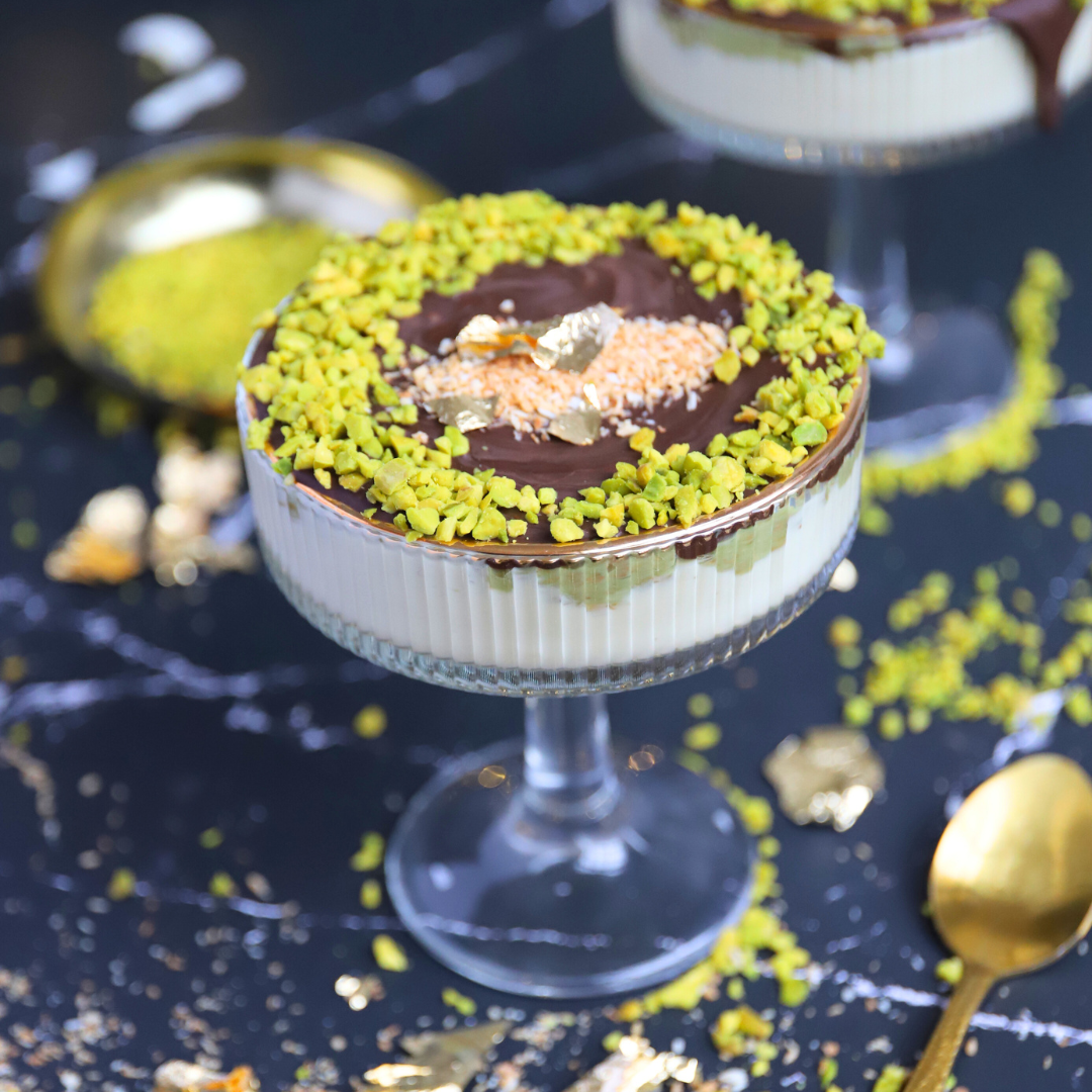 Low-Carb Pistazien-Kokos Creme