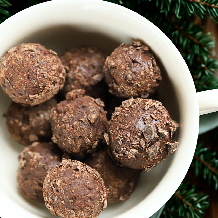 Low-Carb Rumkugeln mit Mönchsfrucht