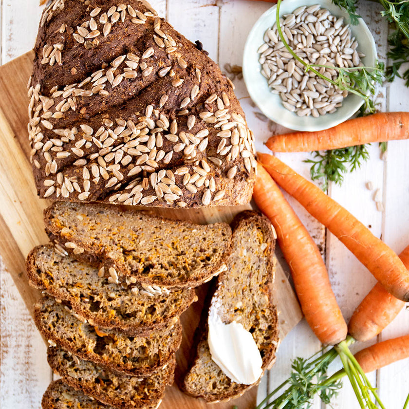 Low-Carb Karottenbrot