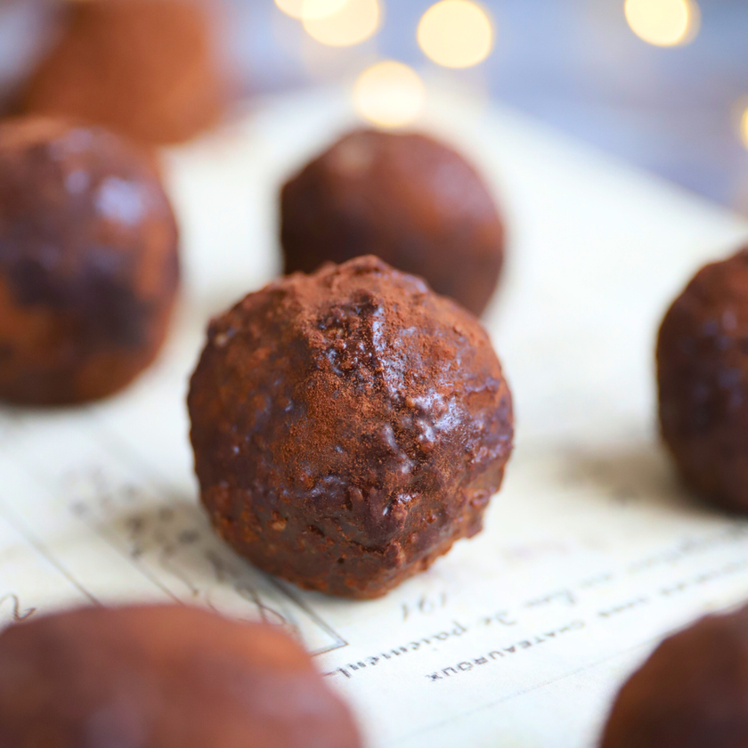 Low-Carb & Keto Schoko-Nuss-Trüffel (No Bake)