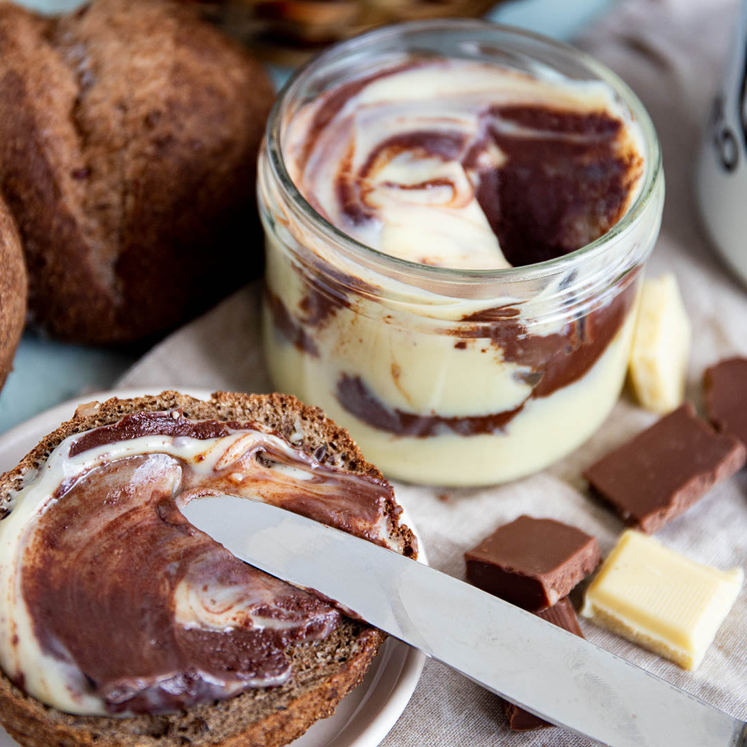 Kuhflecken Schoko-Aufstrich ohne Zuckerzusatz