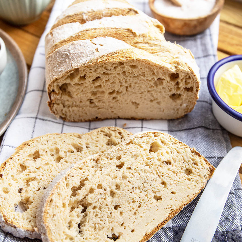 Low-Carb & Keto Landbrot - ohne Backmischung!