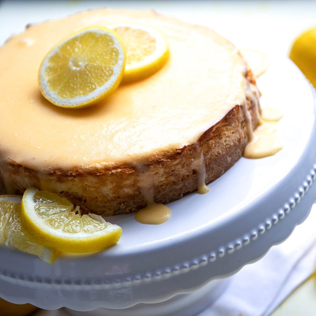 Low-Carb &amp; Keto Lemon Curd Torte | Simply Keto