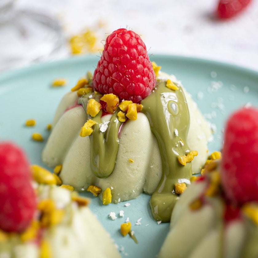 Low-Carb Pistazien-Panna-Cotta