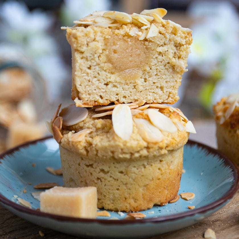 Low-Carb & Keto Marzipan-Muffins mit Mandeln