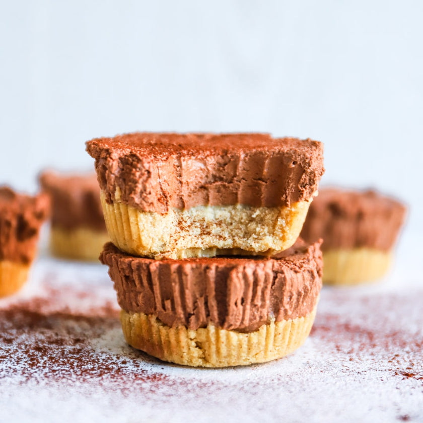 Low-Carb No-Bake Schoko Cheesecake