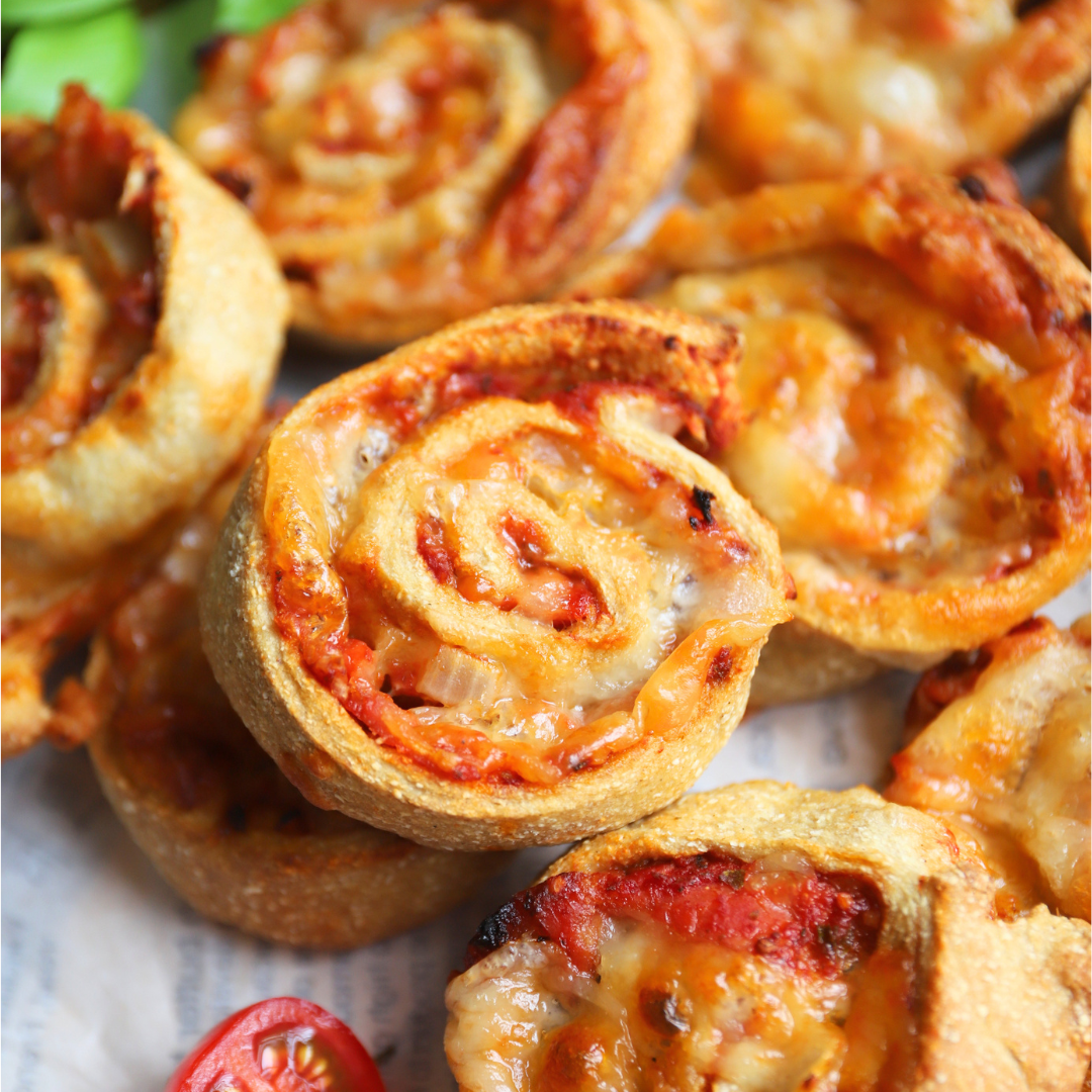 Low-Carb & Keto Pizzaschnecken