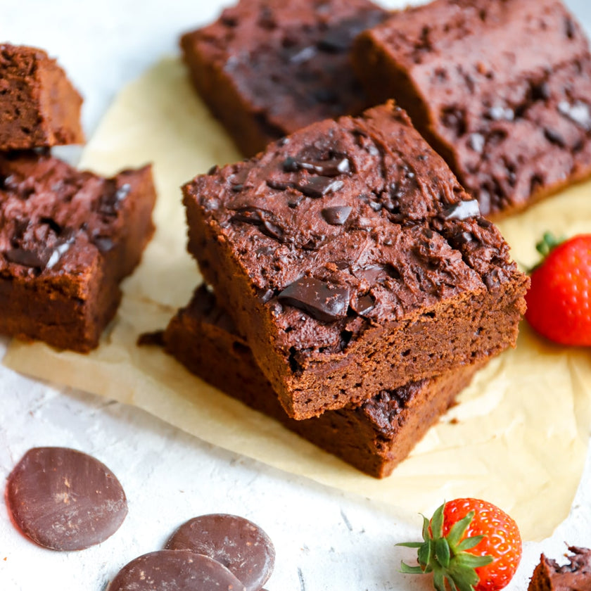 Saftige Low-Carb & Keto Brownies