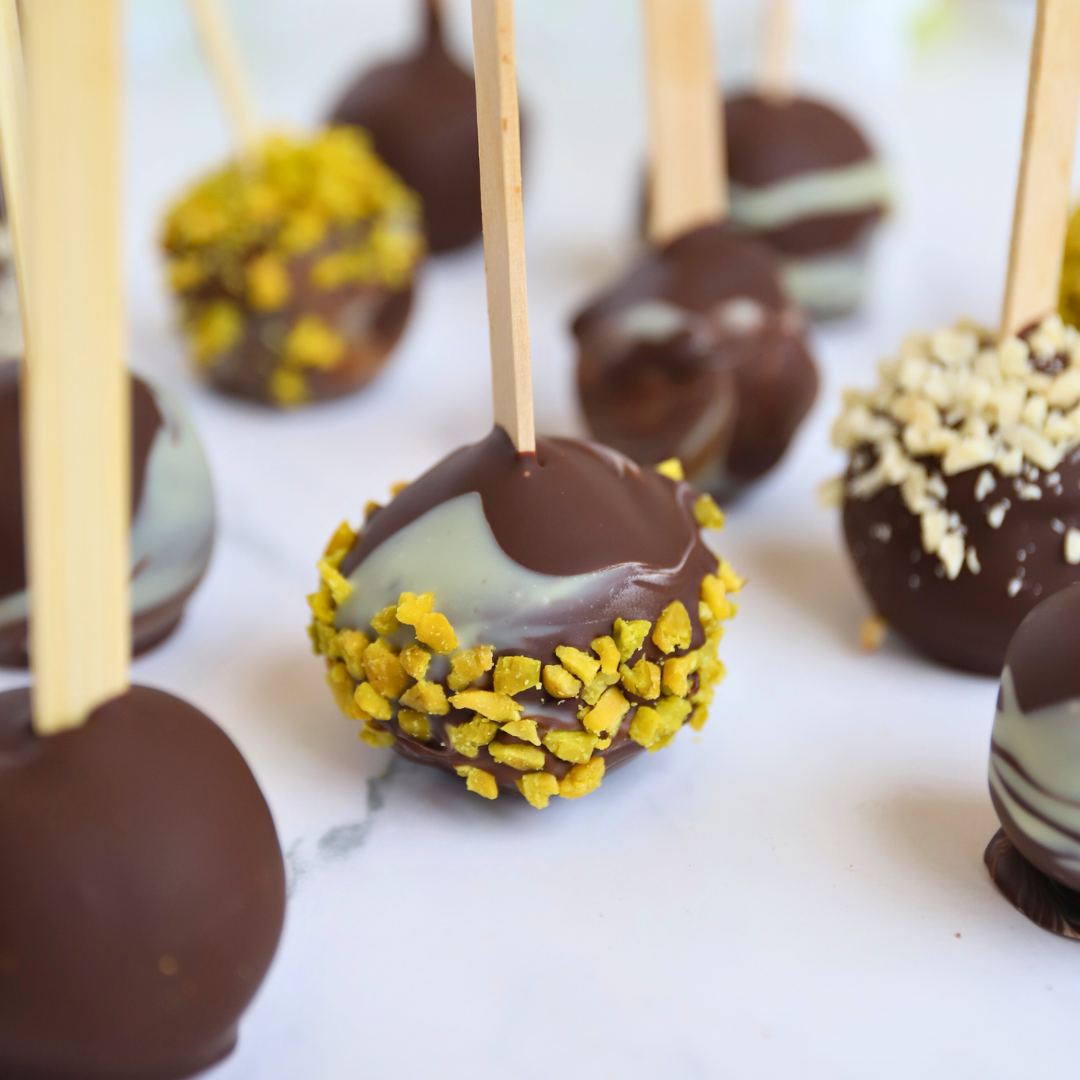 Cake-Popschoko-Bananen Cake Pops: Bananen Cake Pops Rewe – YBSP