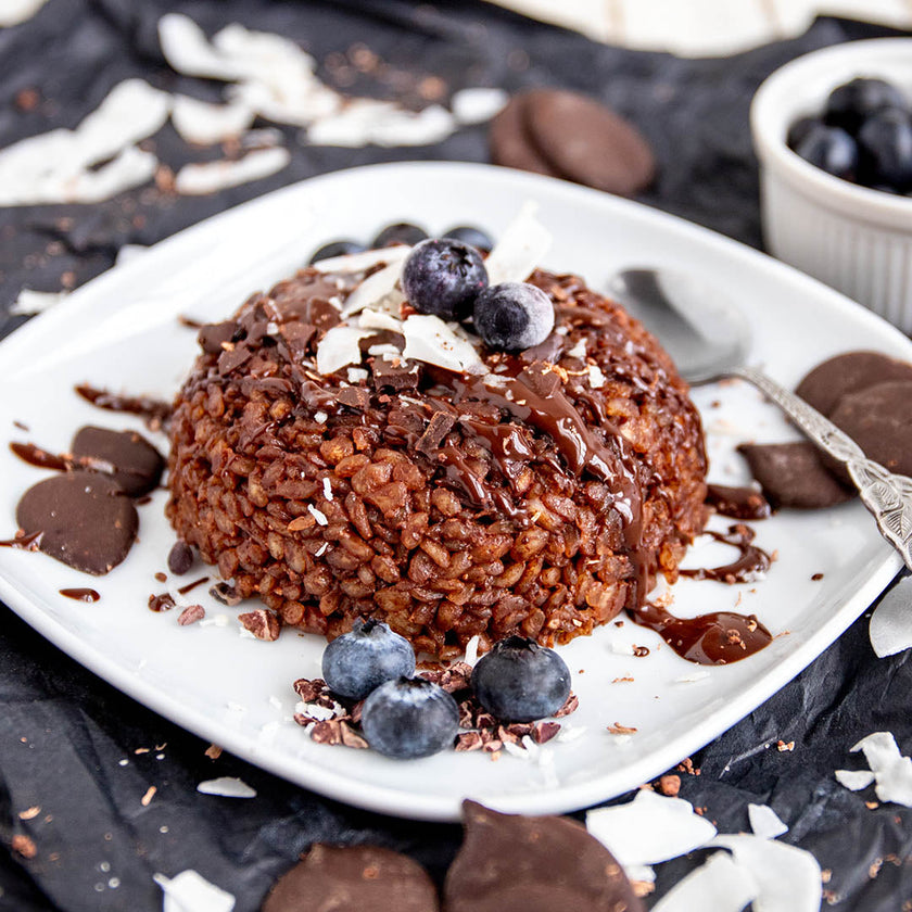 Low-Carb & Keto Schoko-Milchreis