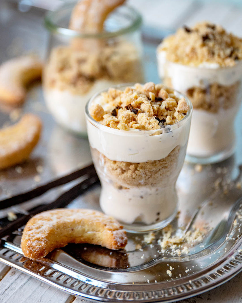 Low-Carb & Keto Vanillekipferl-Creme