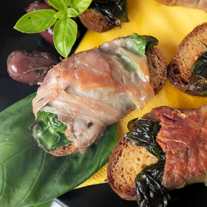 Low-Carb Saltimbocca Baguette