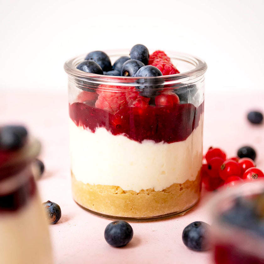 Low-Carb & Keto Cheesecake im Glas