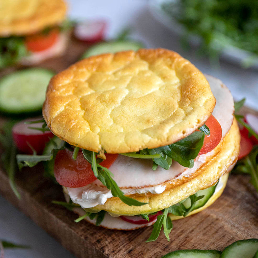 Low-Carb Eiweißbrötchen