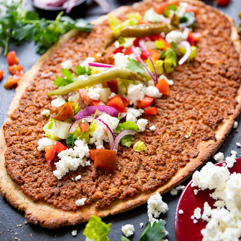 Low-Carb & Keto Lahmacun 