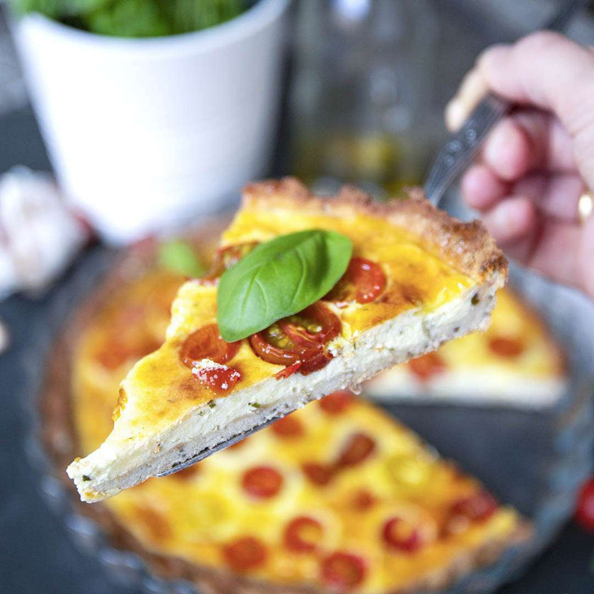 Low-Carb Pizza Quiche
