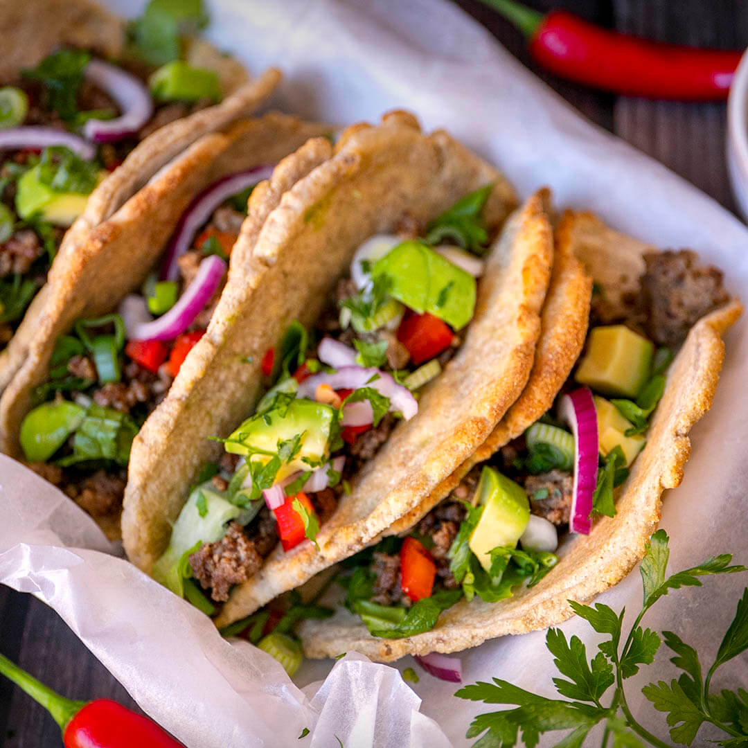 Low-Carb & Keto Taco Shells | Simply Keto