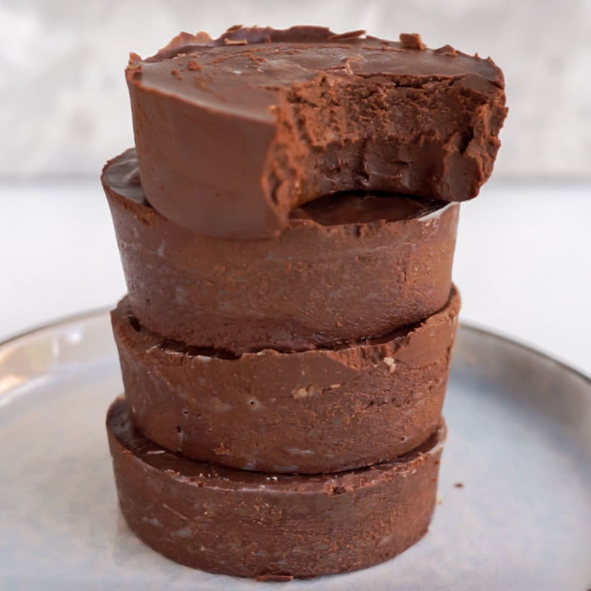 Low-Carb & Keto 2-Zutaten Chocolate Fudge