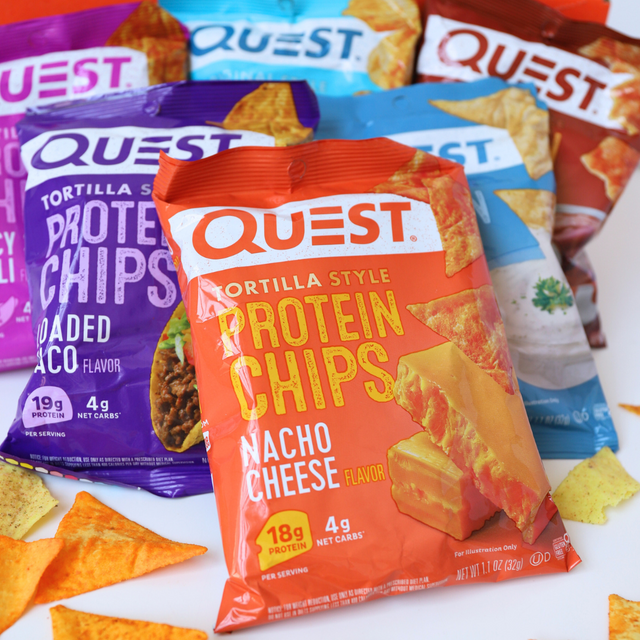 Quest Chips - Lower-Carb* Chips-Genuss mit einer Extraportion Protein