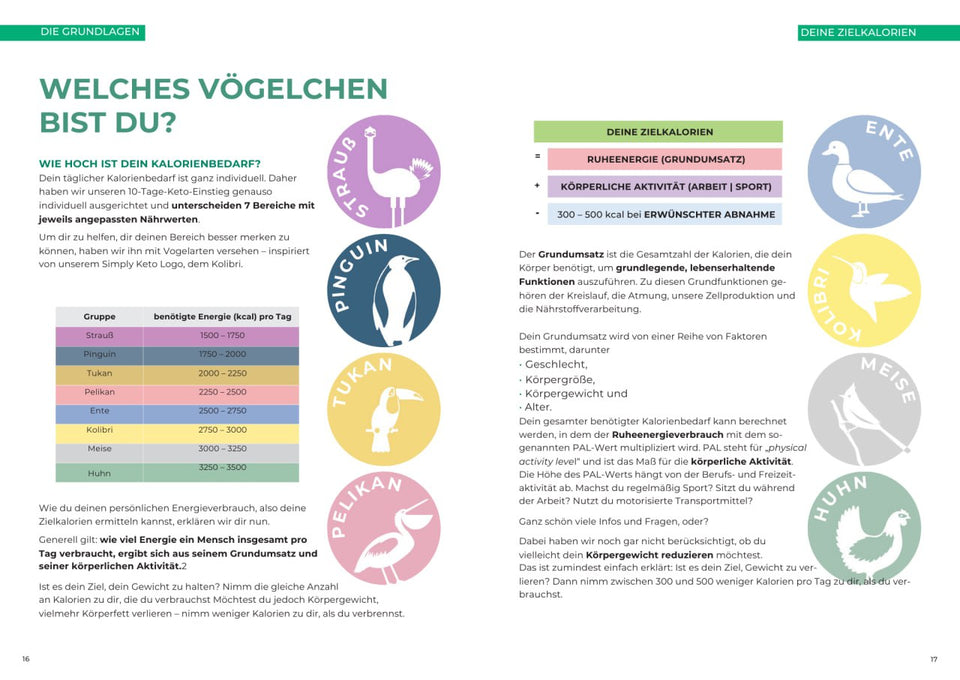 10-Tage Keto Challenge Heft