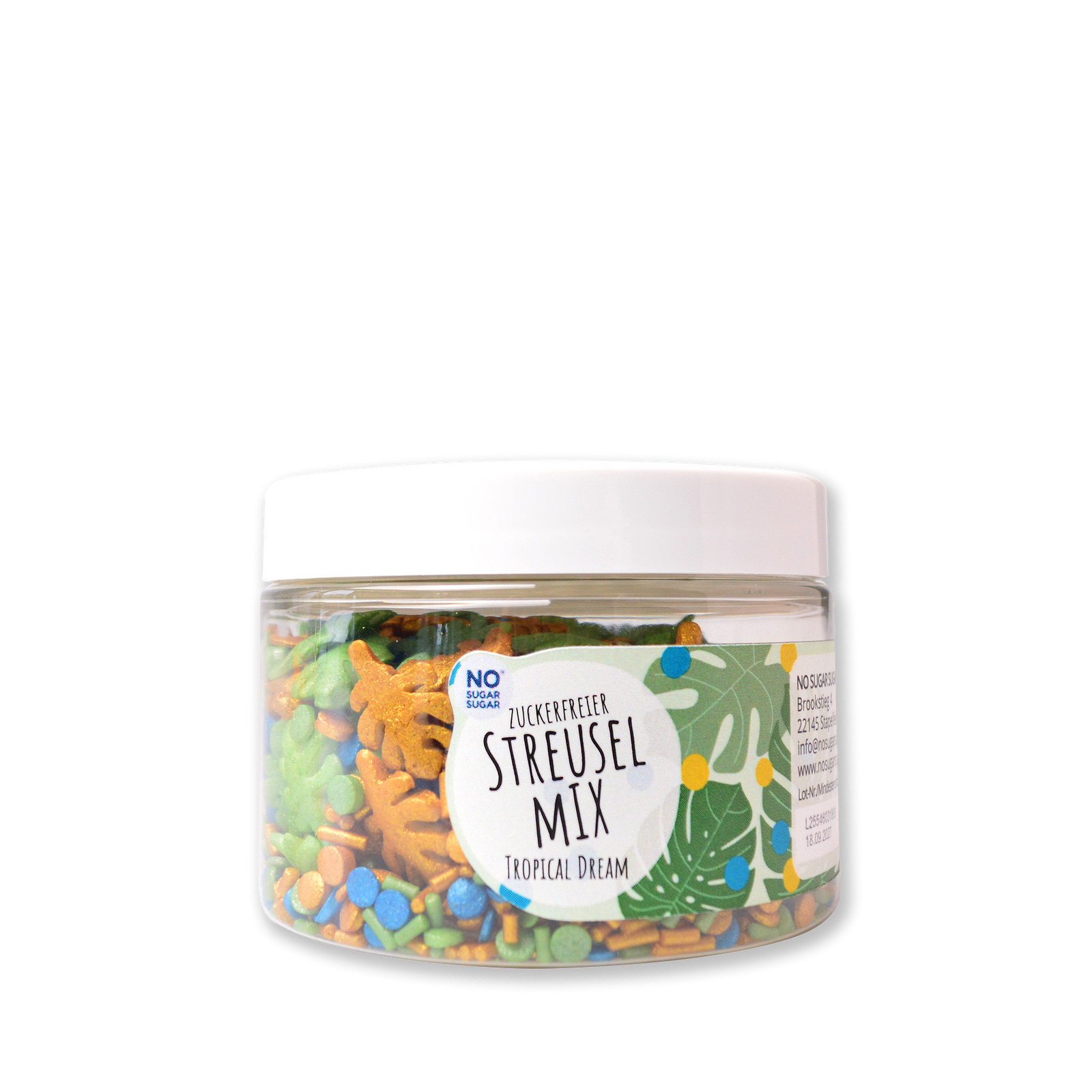 Zuckerfreier Streuselmix Tropical Dream