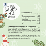 Zuckerfreier Streuselmix Winter Love